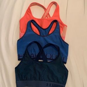 Under Armour sports bras